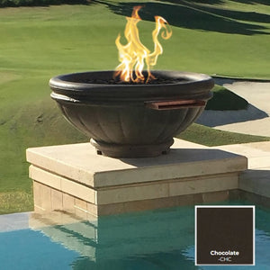 The Outdoor Plus Roma Concrete Fire & Water Bowl.