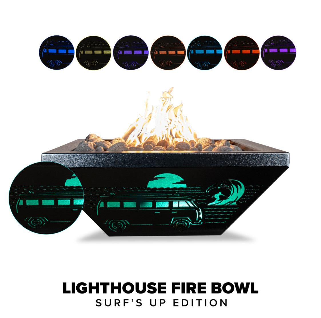 The Outdoor Plus Lighthouse Collection Fire Bowl.