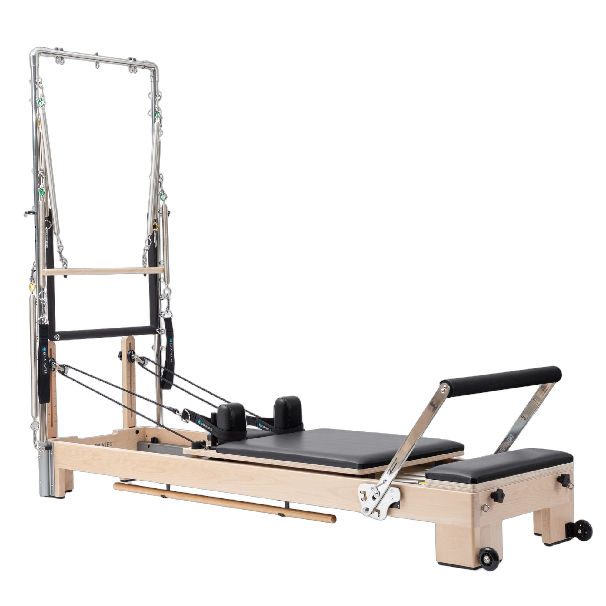 Elina Pilates® Lignum Reformer™ with Tower.