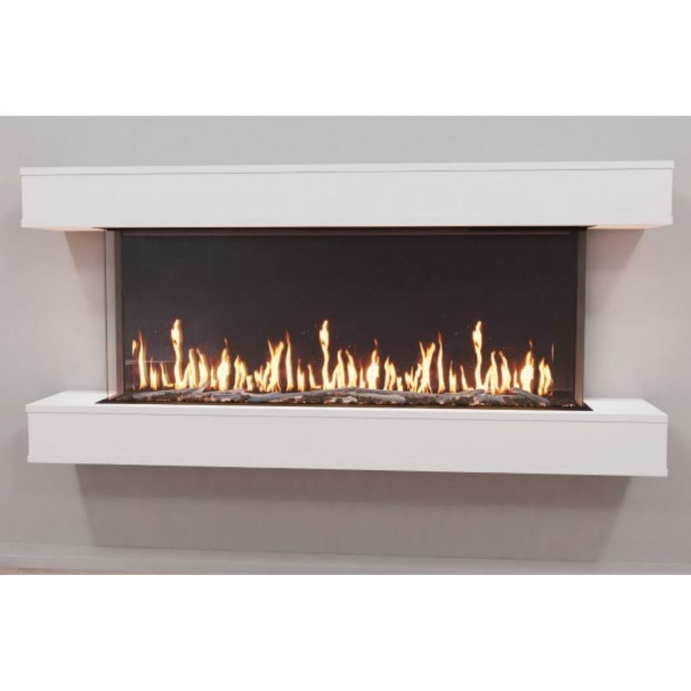 Modern Flames Floating Mantel Set for Orion Multi Fireplace.