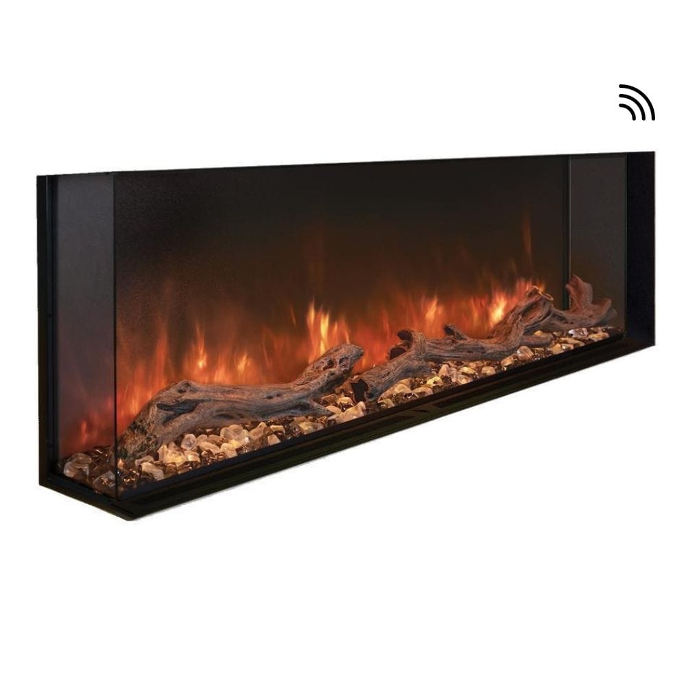 Modern Flames "Landscape Pro Multi" 3-Sided Smart Electric Fireplace, Sizes: 44"- 120"