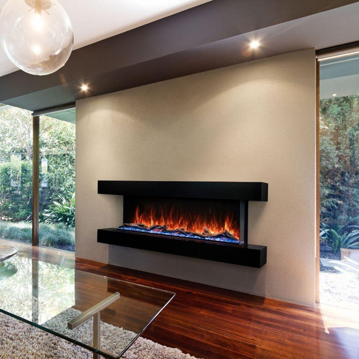 Modern Flames "Landscape Pro Multi" 3-Sided Smart Electric Fireplace, Sizes: 44"- 120"