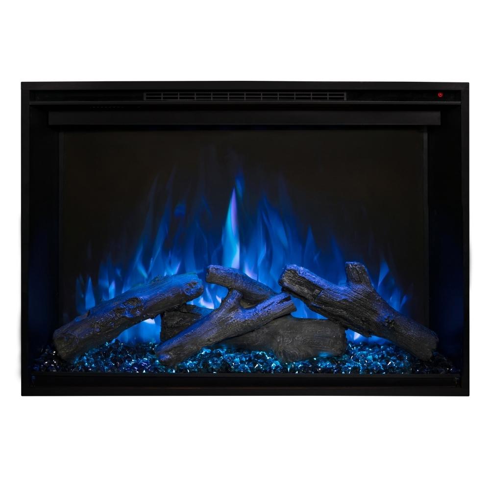 Modern Flames Redstone 30-Inch Built-in Electric Fireplace Insert (RS-3021).