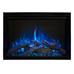 Modern Flames Redstone 36-Inch Built-In Electric Fireplace Insert.