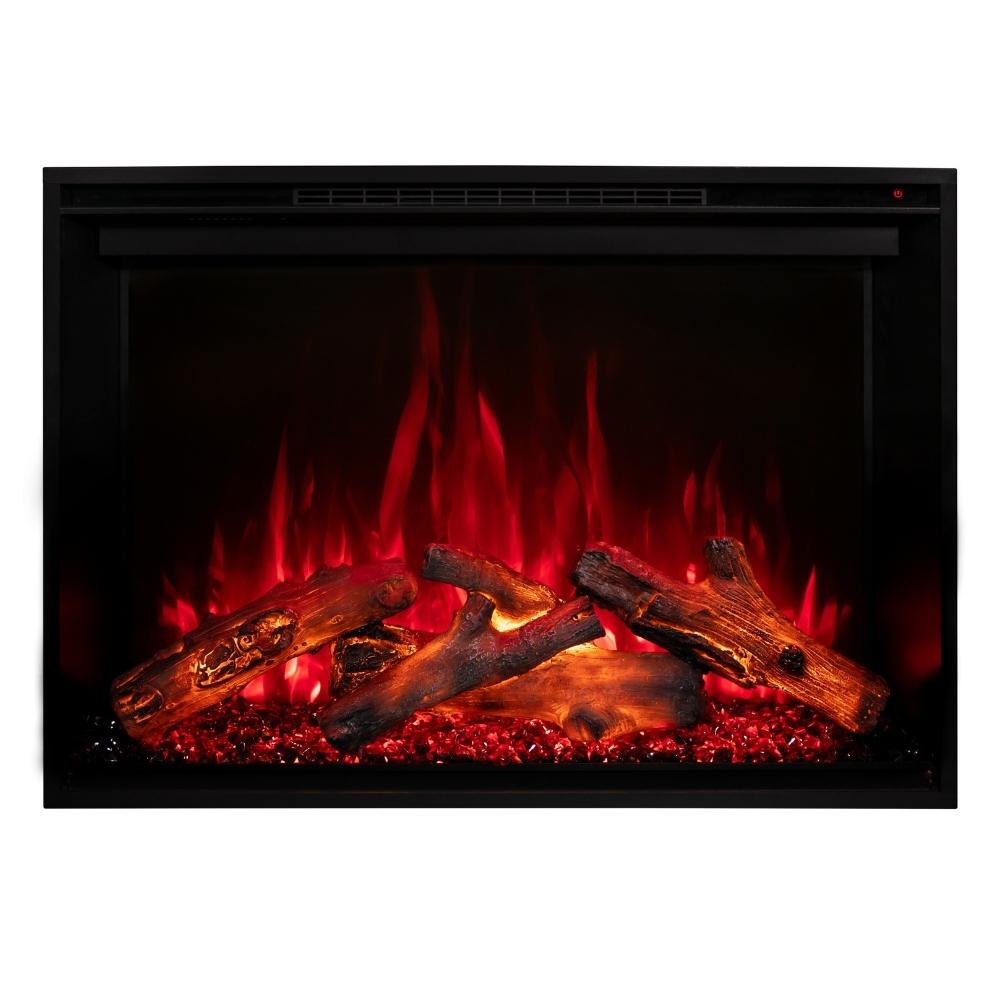 Modern Flames Redstone 36-Inch Built-In Electric Fireplace Insert.