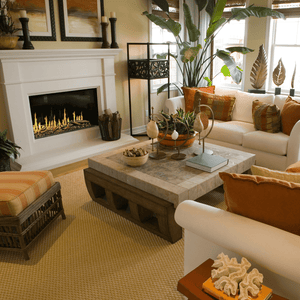 Modern Flames Orion Multi 3-Sided Built-In/Wall-Mounted Electric Fireplace.
