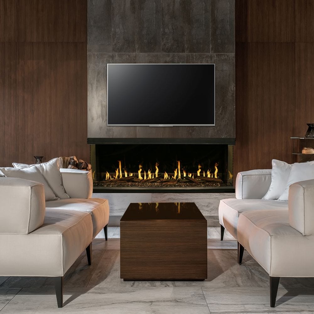 Modern Flames Orion Multi 3-Sided Built-In/Wall-Mounted Electric Fireplace.
