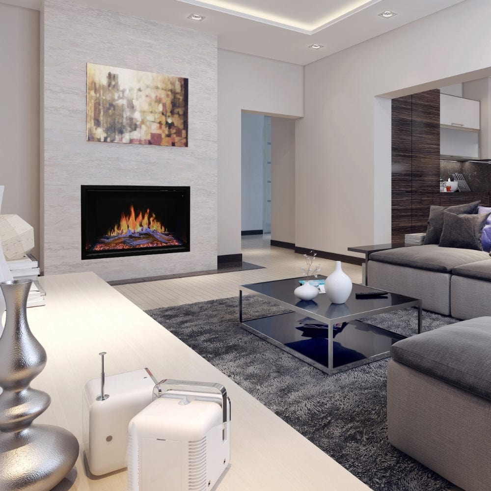 Modern Flames Orion Traditional Built-In Electric Fireplace.