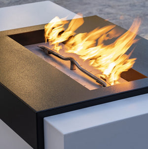 The Outdoor Plus Moonstone Fire Pit  / Black & White Collection.