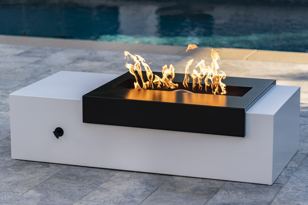 The Outdoor Plus Moonstone Fire Pit  / Black & White Collection.