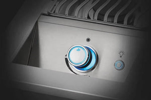 Napoleon Built-In 700 Series 10,000 BTU 10-Inch Drop-In Natural Gas Single Side Burner with Stainless Steel Cover - BIB10RTNSS.