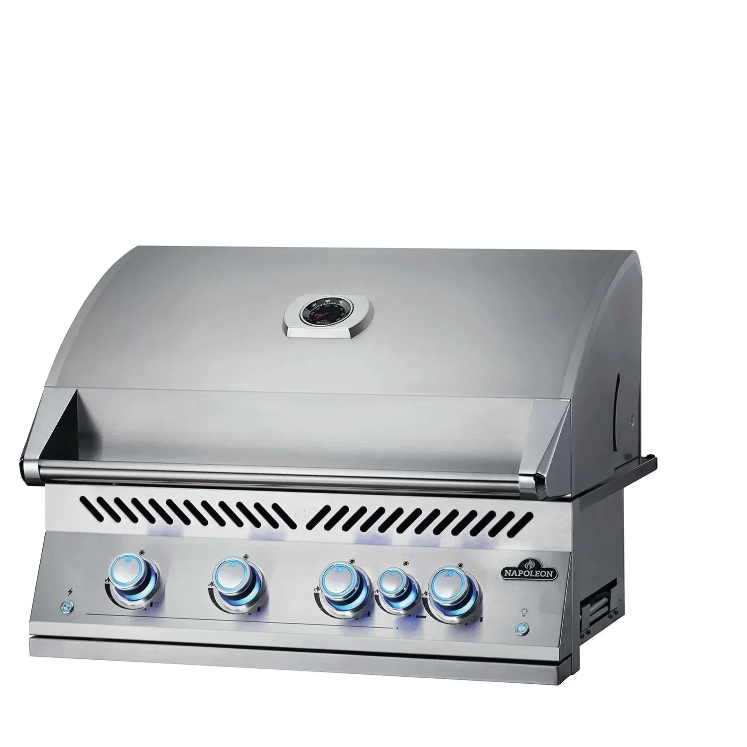 Napoleon Built-In 700 Series 32-Inch Propane Gas Grill w/ Infrared Rear Burner & Rotisserie Kit - BIG32RBPSS-1.