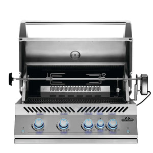 Napoleon Built-In 700 Series 32-Inch Propane Gas Grill w/ Infrared Rear Burner & Rotisserie Kit - BIG32RBPSS-1.