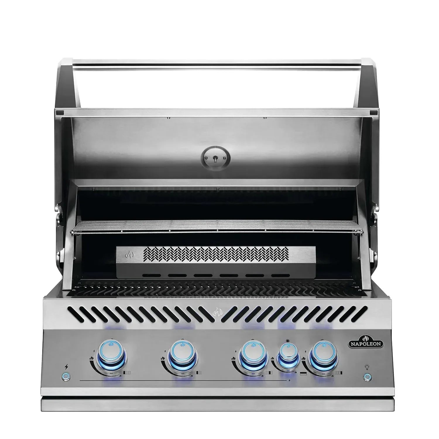 Napoleon Built-In 700 Series 32-Inch Propane Gas Grill w/ Infrared Rear Burner & Rotisserie Kit - BIG32RBPSS-1.