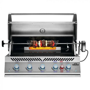 Napoleon Built-In 700 Series 38-Inch Propane Gas Grill w/ Infrared Rear Burner & Rotisserie Kit - BIG38RBPSS-1.