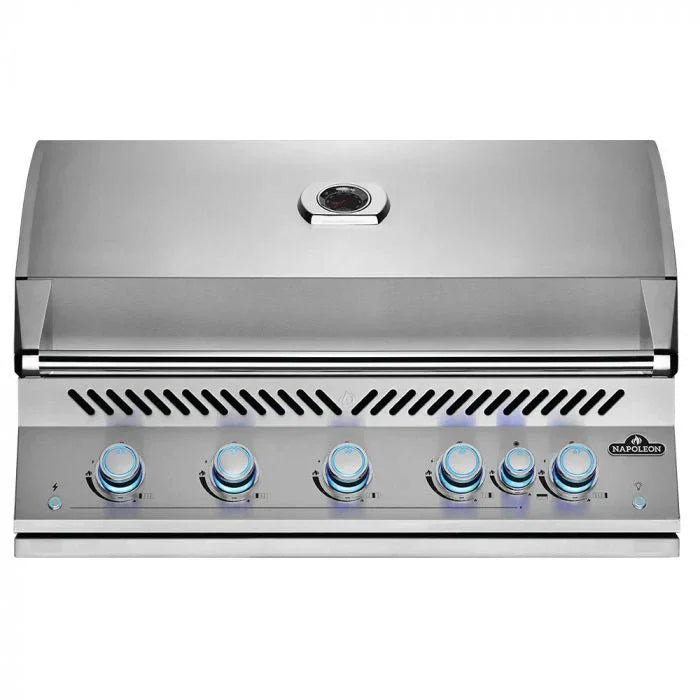 Napoleon Built-In 700 Series 38-Inch Propane Gas Grill w/ Infrared Rear Burner & Rotisserie Kit - BIG38RBPSS-1.