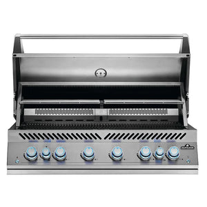 Napoleon Built-In 700 Series 44-Inch Propane Gas Grill w/ Infrared Rear Burner & Rotisserie Kit - BIG44RBPSS-1.