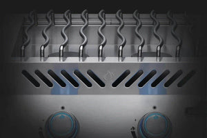 Napoleon Built-In 700 Series Dual Range Top Burner - Natural Gas - BIB18RTNSS.