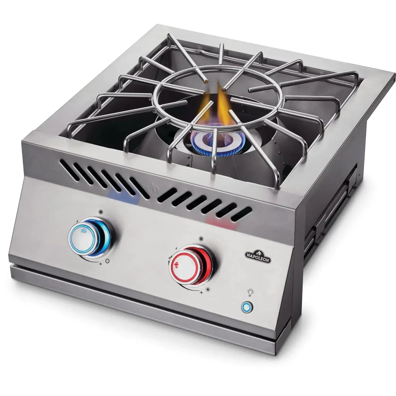 Napoleon Built-In 700 Series Propane Gas Power Burner with Stainless Steel Cover - BIB18PBPSS.