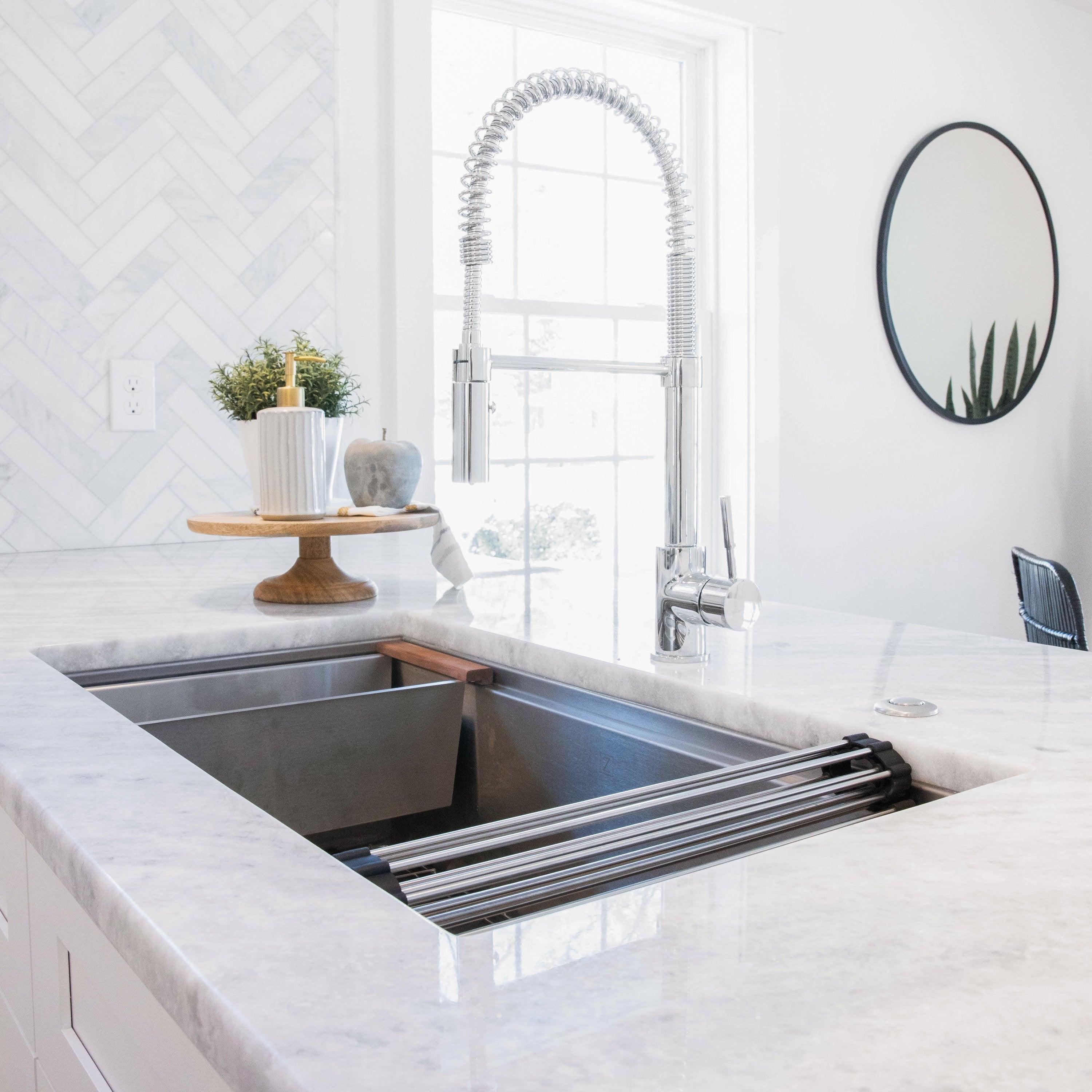 ZLINE Sierra Kitchen Faucet with Color Options (SRA-KF).