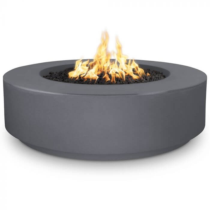 42" Florence Concrete Fire Pit - 12" Tall - OPT-FL42