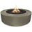 72" Florence Concrete Fire Pit - 20" Tall - OPT-FL72