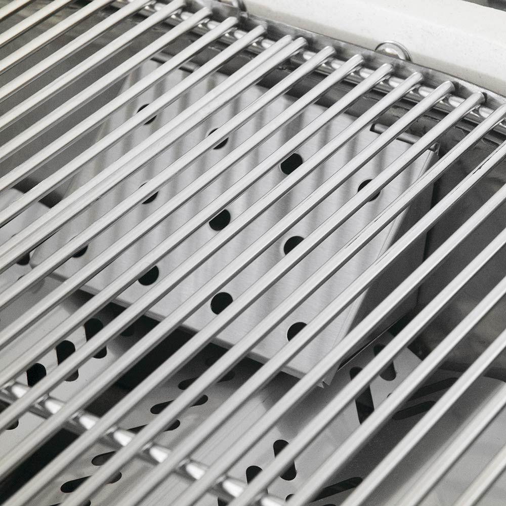 Primo Oval G420 36-Inch Ceramic Built-In Kamado Gas Grill.