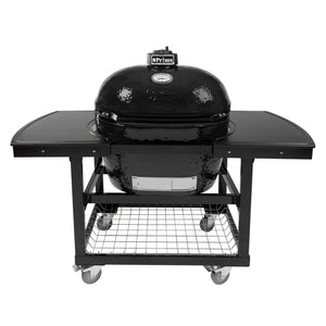 Primo Oval XL 400 Ceramic Kamado Grill on Cart.