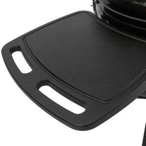 Primo Oval Large 300 Ceramic Kamado Grill with Cradle & Side Shelves.