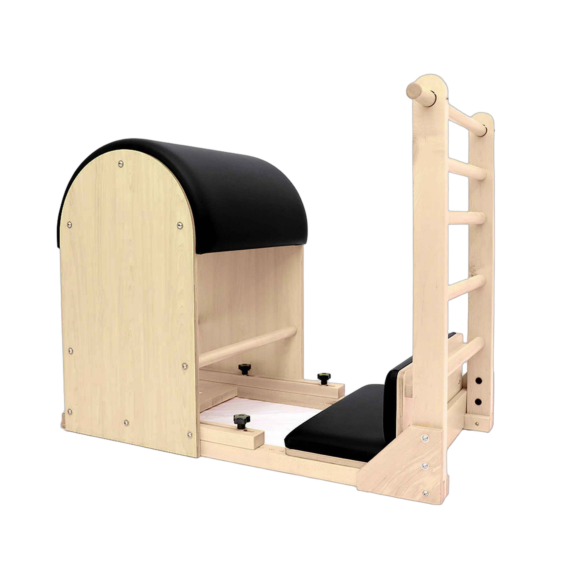 Elina Pilates® Pilates Ladder Barrel ELITE with wooden base.