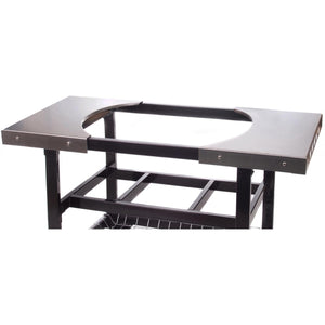 Primo Grills Cart Base with Basket and SS Side Shelves for Oval JR 200 - PG00320.