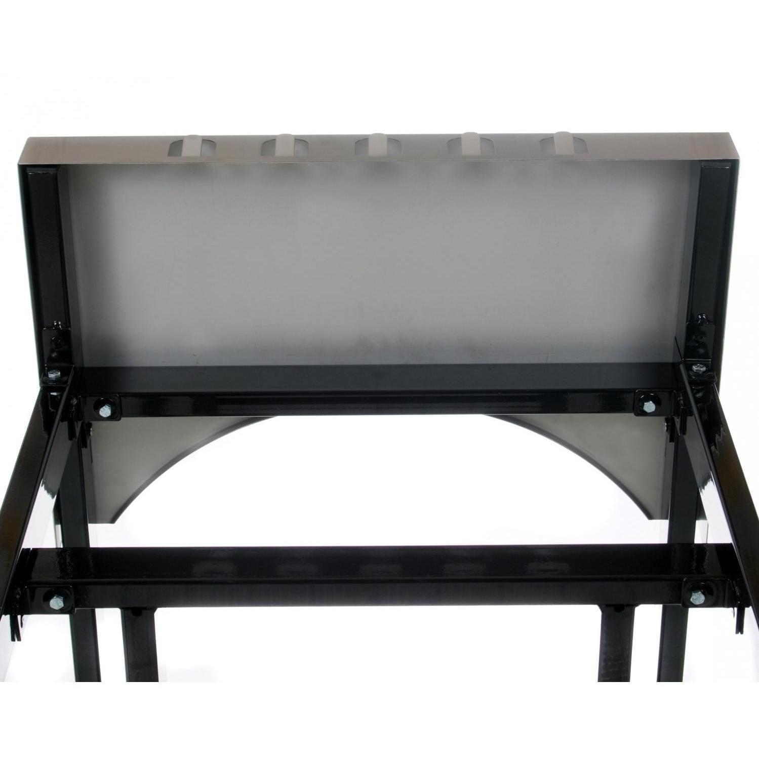 Primo Grills Cart Base with Basket and SS Side Shelves for Oval LG 300 & XL 400 - PG00370.