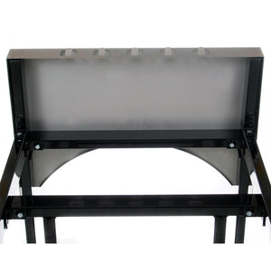 Primo Grills Cart Base with Basket and SS Side Shelves for Oval LG 300 & XL 400 - PG00370.