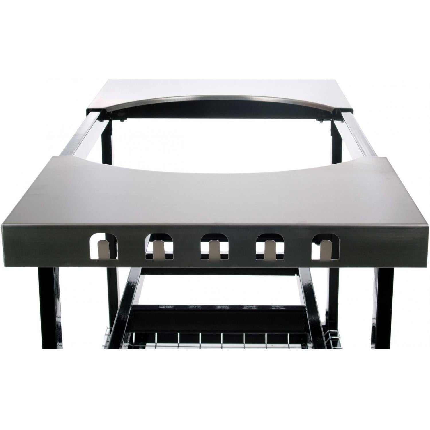 Primo Grills Cart Base with Basket and SS Side Shelves for Oval LG 300 & XL 400 - PG00370.