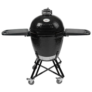 Primo Large Round Ceramic Kamado Grill with Cradle & Side Shelves.