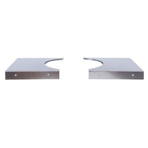 Primo Stainless Steel Side Shelves for JR 200 (req PG00318 Cart) - PG00319.
