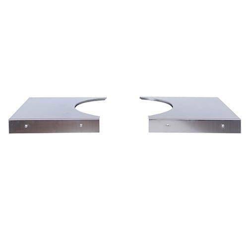 Primo Stainless Steel Side Shelves for JR 200 (req PG00318 Cart) - PG00319.