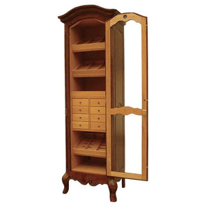 Quality Importers Chancellor Antique Tower 3000-Cigar Humidor.
