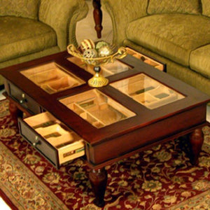 Quality Importers Coffee Table 400-Cigar Humidor.