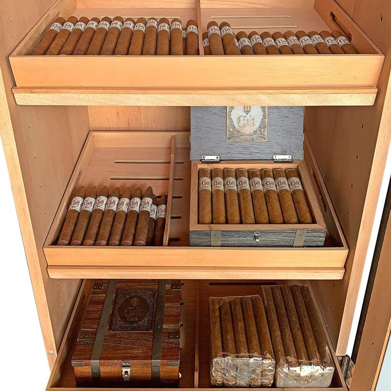 Quality Importers Tower of Power 3000-Cigar Humidor.