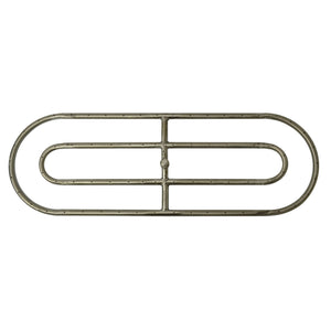 Double Racetrack Stainless Steel Burner by The Outdoor Plus.