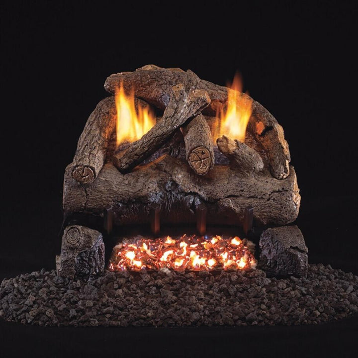 Real Fyre Evening Fyre Vent-Free Gas Log Set Insert.