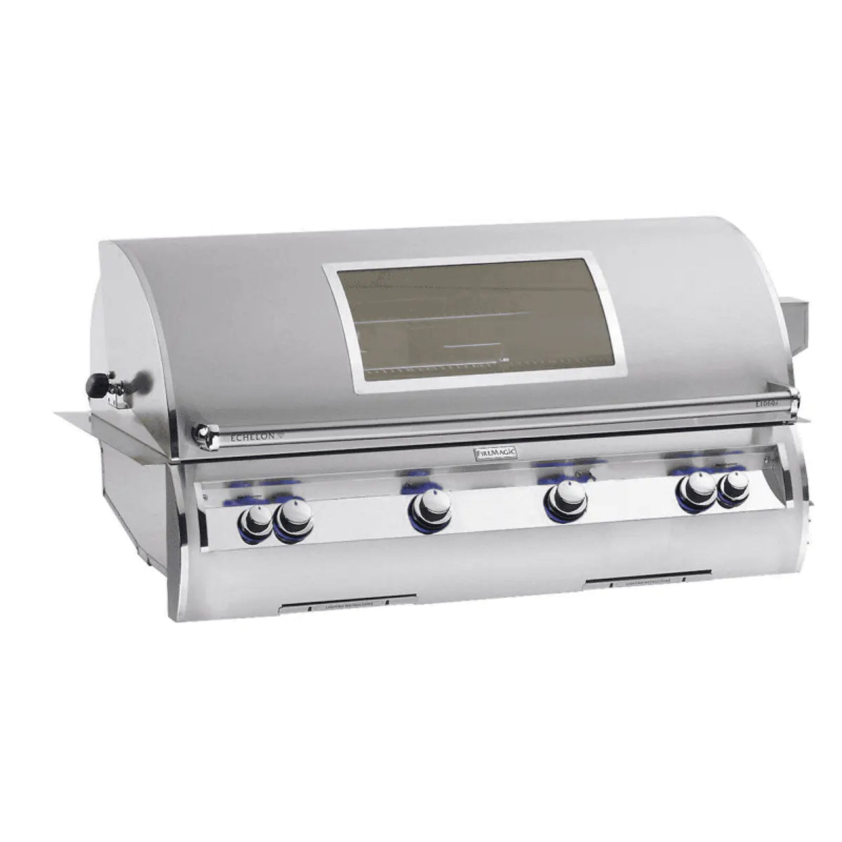 Fire Magic Echelon Diamond E1060i A Series 48-Inch Built-In Gas Grill With Rotisserie, Analog Thermometer & Magic View Window, Natural Gas (E1060I-8EAN-W).