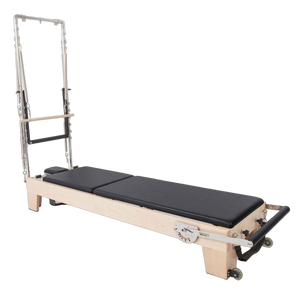 Elina Pilates®  ELITE Wood Reformer with Tower.