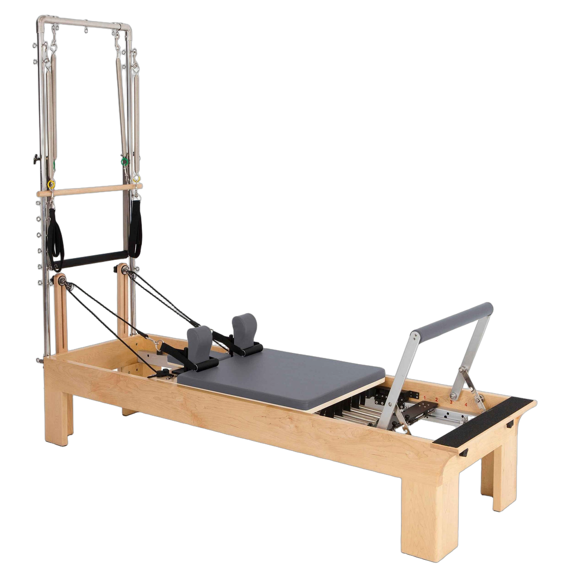 Elina Fisio Wooden Pilates Reformer With Tower Included.